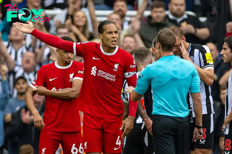 Referee who left Virgil van Dijk furious appointed for Liverpool vs. Chelsea