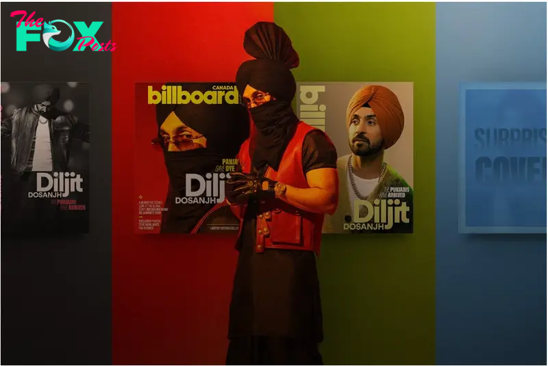 Diljit Dosanjh makes history as first artist on cover of Billboard Canada