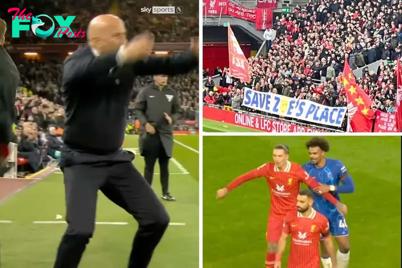 Slot’s emotional reaction & Nunez the bodyguard – 5 things spotted from Liverpool 2-1 Chelsea