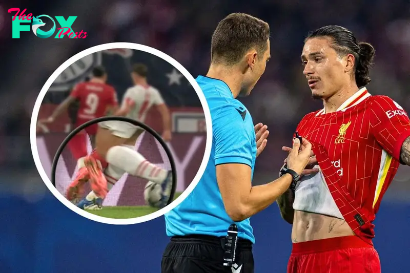 Darwin Nunez penalty decision “absurd” – Pundits and fans “cannot believe” VAR call