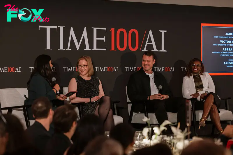 TIME100 Impact Dinner London: AI Leaders Discuss Responsibility, Regulation, and Text as a ‘Relic of the Past’