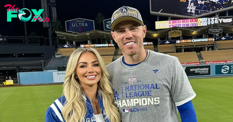 Dodgers’ Freddie Freeman Runs to Wife Chelsea Right After Walk-Off Grand Slam at World Series