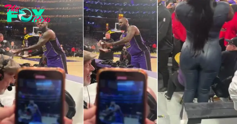 LeBron James’ Encounter With Lakers Fan Goes Viral