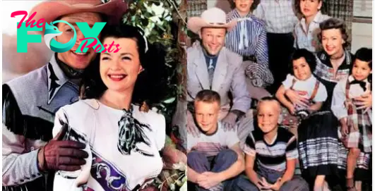 The Lasting Impact of Roy Rogers and Dale Evans: A Look at the Cowboy Icon’s Nine Children