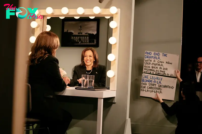 Kamala Harris Aims Jibe at Donald Trump During Surprise SNL Appearance