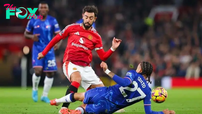 Man United vs. Chelsea score: Red Devils settle for draw as Moises Caicedo cancels out Bruno Fernandes PK