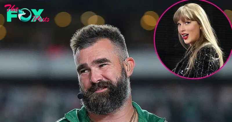 Jason Kelce Fails to Kick Field Goal While Pat McAfee Calls Taylor Swift His ‘Future Sister-in-Law’