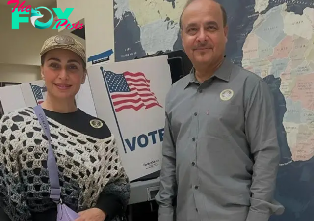 Actress Reema casts vote in US presidential elections | The Express Tribune