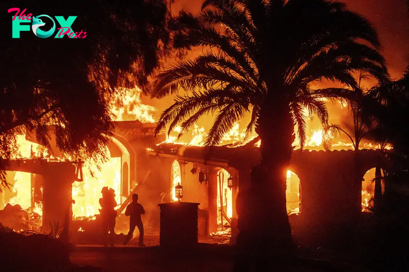 Wildfire Tears Through Southern California Community After Burning Dozens of Homes