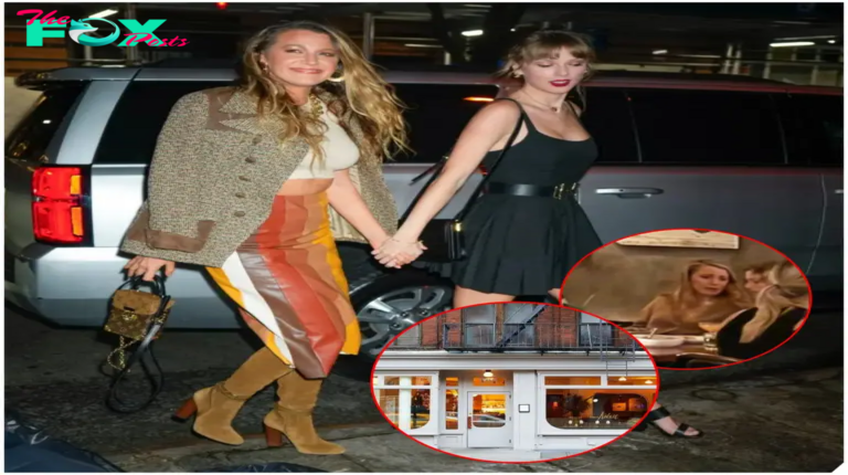 Taylor Swift and Blake Lively patiently waited for a table at a popular NYC restaurant and enjoyed a meal featuring everything on the menu..cau