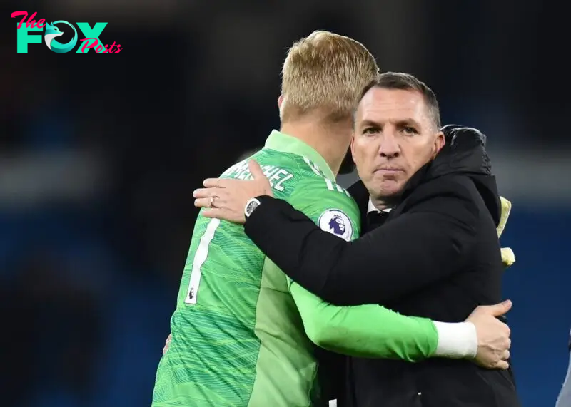 Rodgers Hails Schmeichel’s “World-Class Saves” After Kilmarnock Win