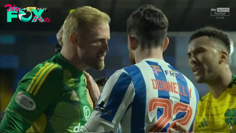 The Moment That Left Kasper Schmeichel Fuming