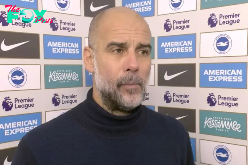 Pep Guardiola can “smell” rivals wanting Man City to fail after 4th defeat in a row