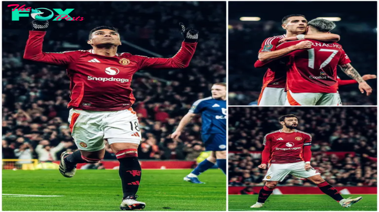 PLAYER RATING: Man Utd 5-2 Leicester: Casemiro back to brilliant best in Ruud van Nistelrooys era but Joshua Zirkzee continues BIG struggles.cau