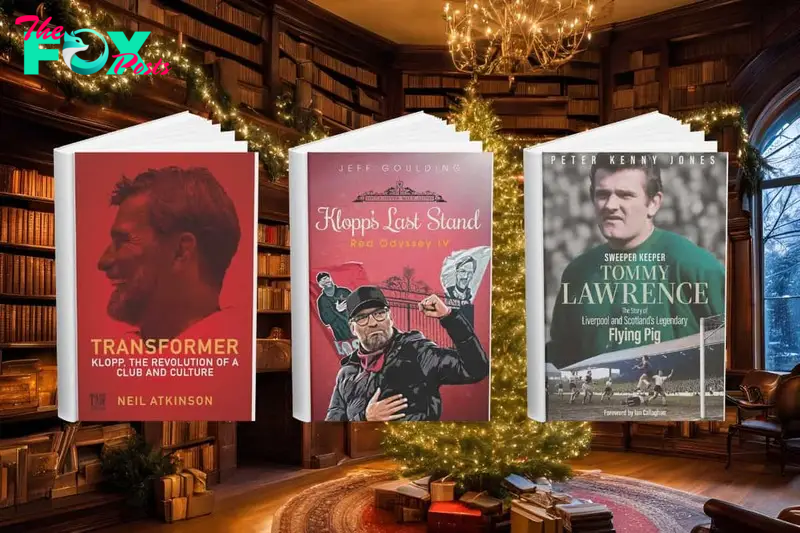 Best books for Liverpool FC fans this Christmas – our top 12 picks for you!