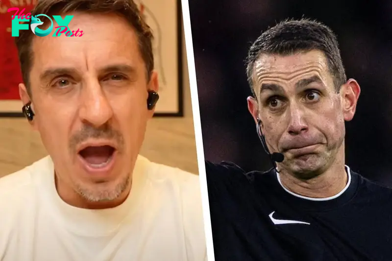 Gary Neville gives unsurprising take on David Coote video – ‘Not anti-Liverpool’