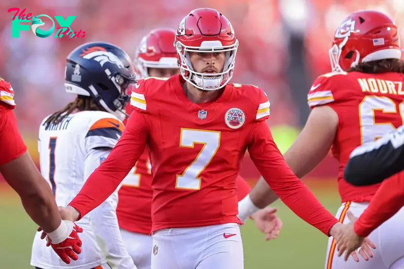 Why isn’t Harrison Butker playing for the Chiefs against the Bills on week 11? Injury update