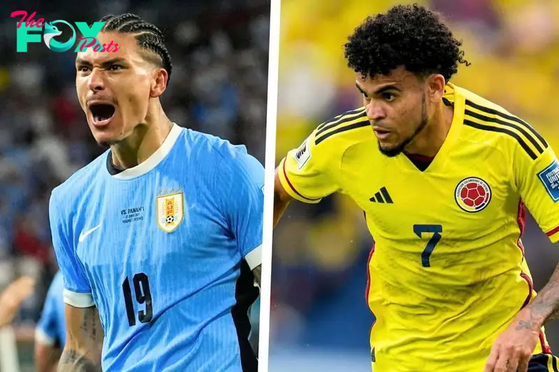 Darwin Nunez and Luis Diaz involved in late, late drama as Uruguay beat Colombia