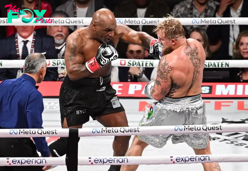 Jake Paul Beats 58-Year-Old Mike Tyson as the Hits Don’t Match the Hype